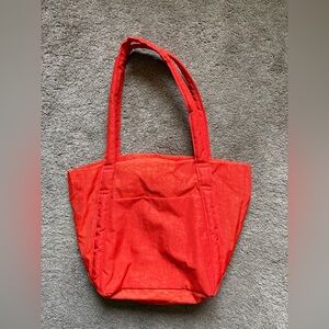 baggu cloud bag - tomato red